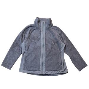 North Face Flurry Fleece Sherpa Zip Up Sweater Size XXL